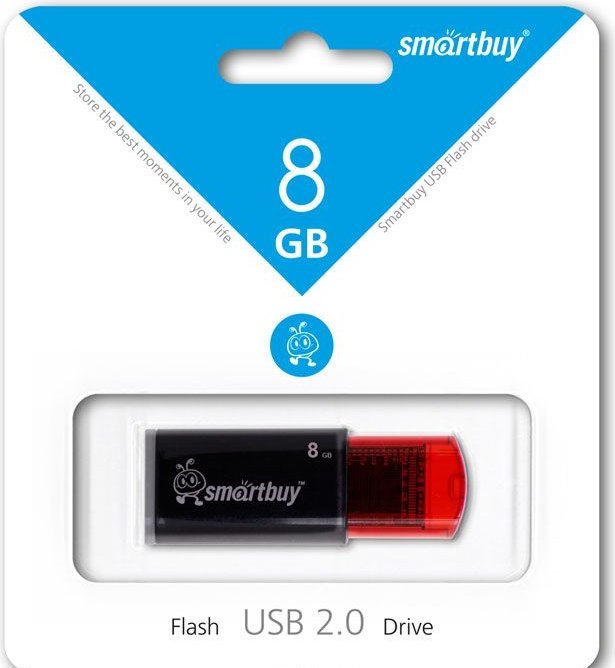 SmartBuy USB 8GB Click black