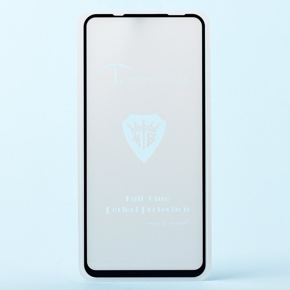 Стекло 2,5D "Full glue" с рамкой для Huawei Nova 5T черное, Brera