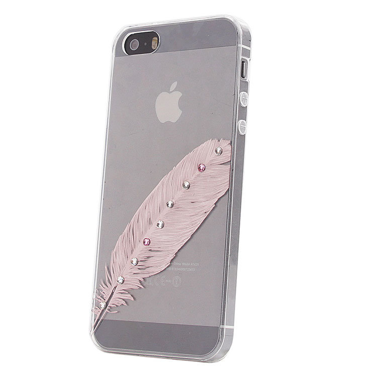 Накладка силиконовая со стразами IPhone 5 (002)