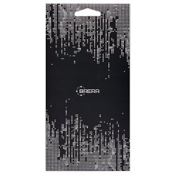 Стекло 2,5D "Full glue" с рамкой для Samsung A013 Galaxy A01 Core черное, Brera