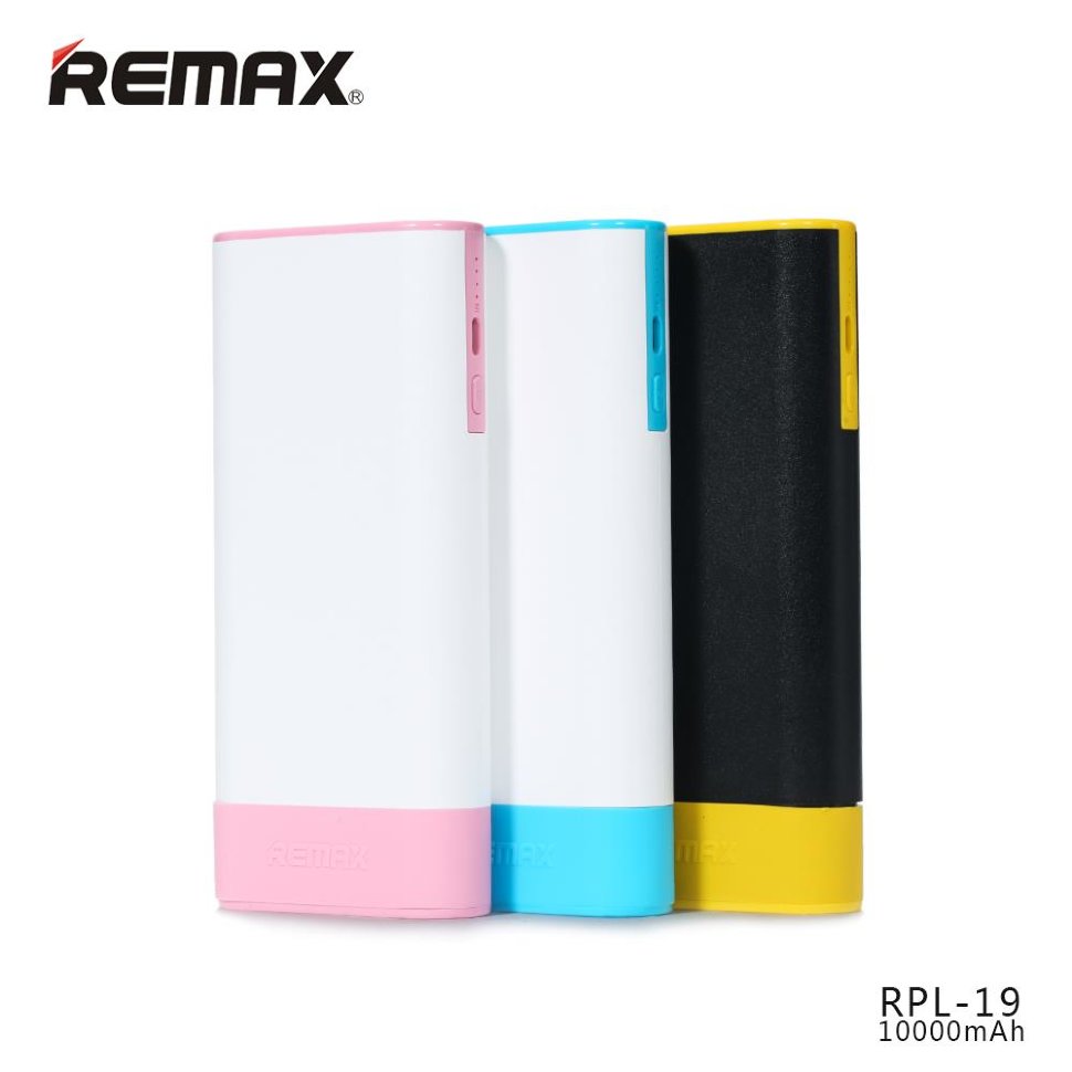 Внешнее ЗУ Power Bank REMAX Youth 10000mAh RPL-19 черно-желтое