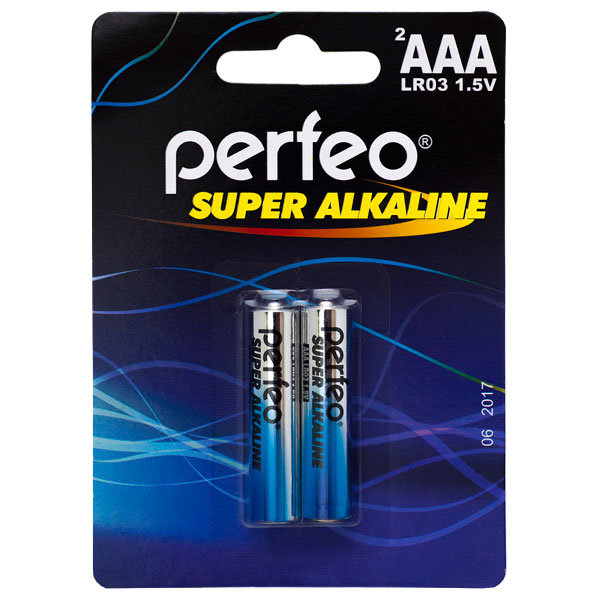 Perfeo LR03/2BL Super Alkaline