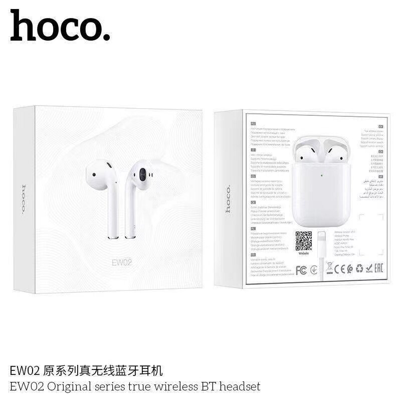 Наушники Bluetooth HOCO EW02 TWS, белые