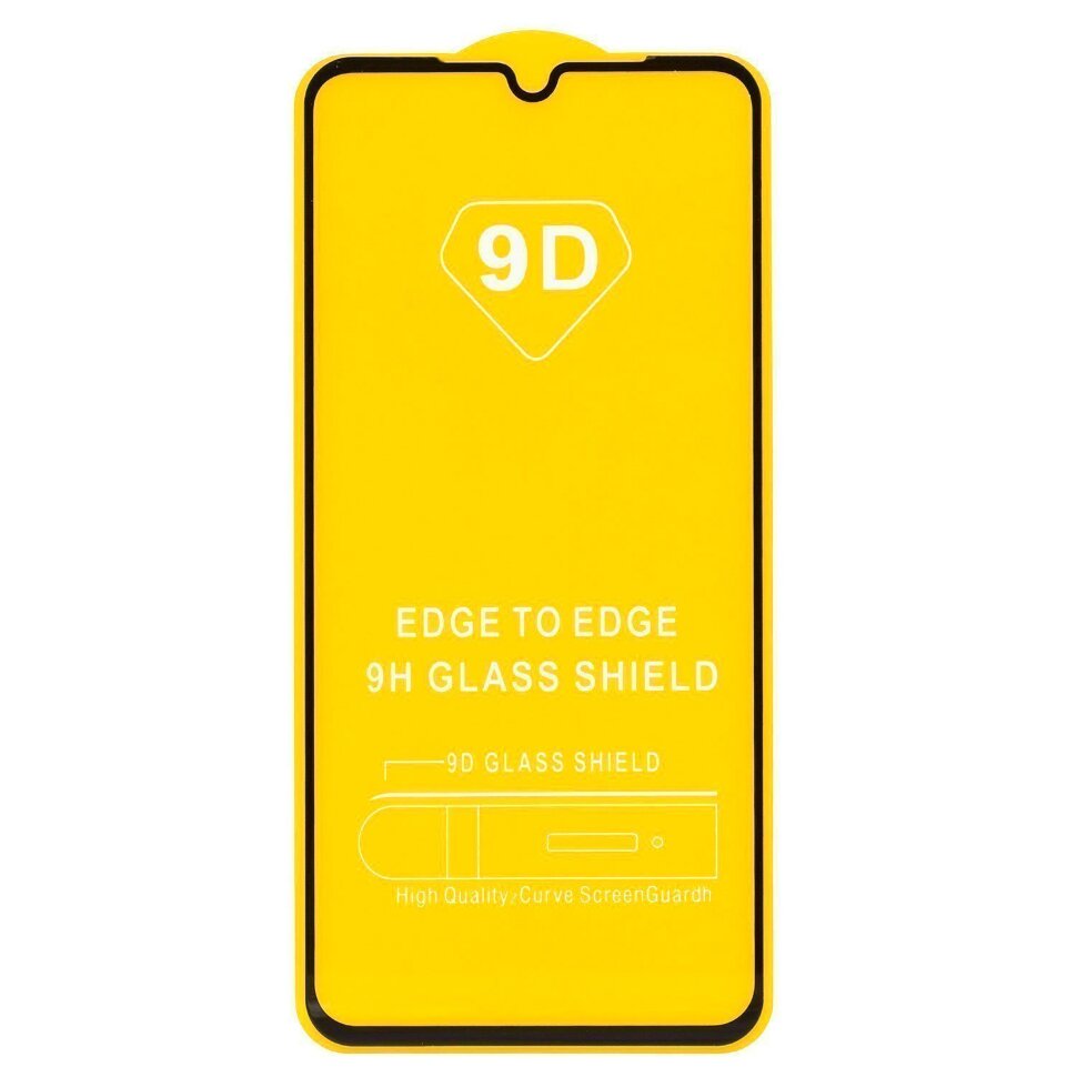 Стекло 9D "Full glue" для INFINIX NOTE 12 (2023), тех.упаковка (желтая подложка)