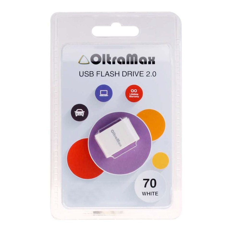 OltraMax USB 8GB mini 70 White